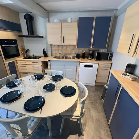 Maison de ville chez Léa - gîte familial parking terrasse * Ebersheim